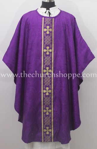 Chasuble purple clergy - chasuble, gothic