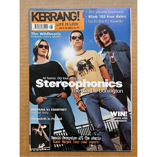 Stereophonics kerrang 861 - kerrang, no.861