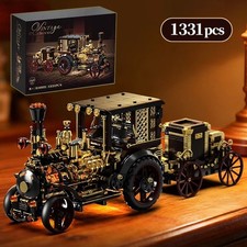 Vintage Mechanical Steam Car