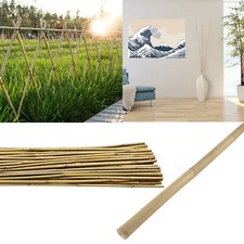 50x Large 6ft Bamboo Canes Strong Heavy Duty Thick Plants Stick Garden Supported