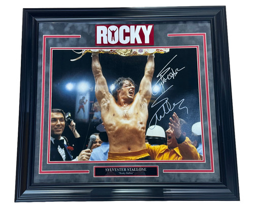 Sylvester stallone signed - sylvester,