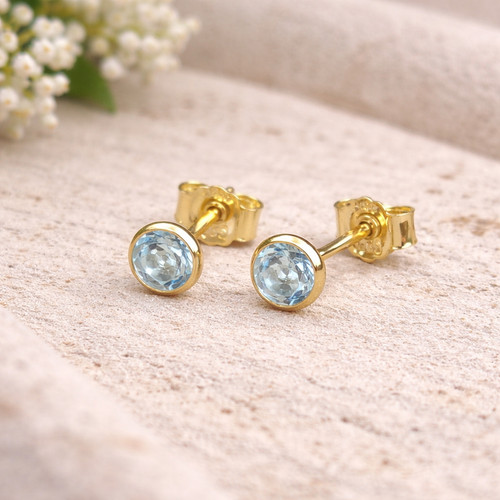 Stud earrings 5mm - stud,