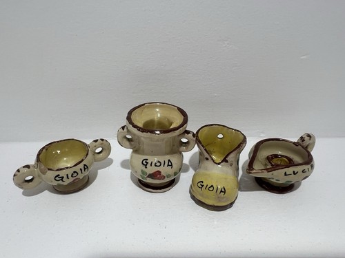 Hand painted miniature italian - painted,