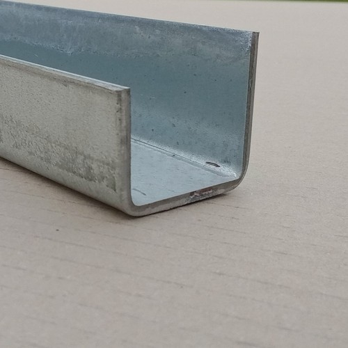 Galvanised steel channel - galvanised,