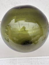 Antique Hand Blown Dark Green