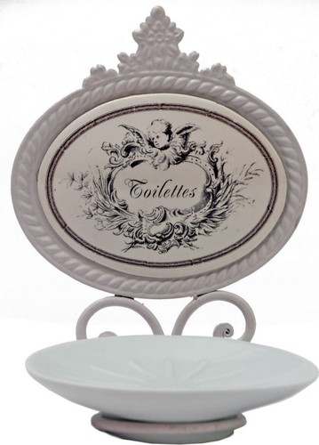 Ceramic soap dish holder - dish,