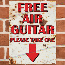FREE AIR GUITAR Funny Metal