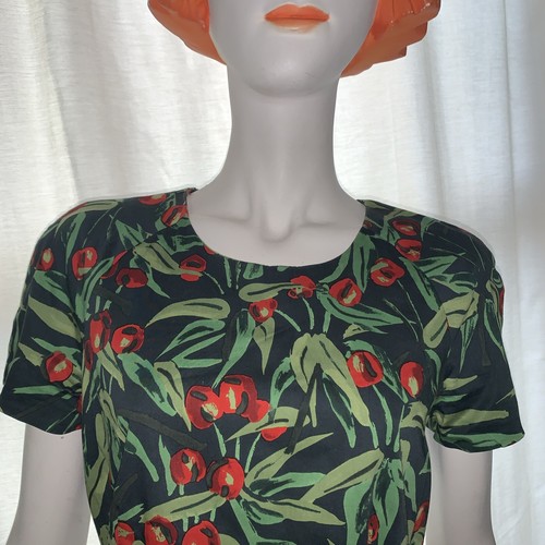 Bennett cherry print shift - lk,