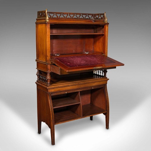 Antique bureau cabinet - bureau,