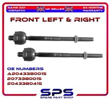 2X Inner Tie Rod Front For