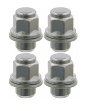 4x Febi Wheel Nuts For Mitsubishi Legnum 2.5 VR4 09/96-01/03