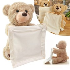 26cm Peek A Boo Teddy Bear