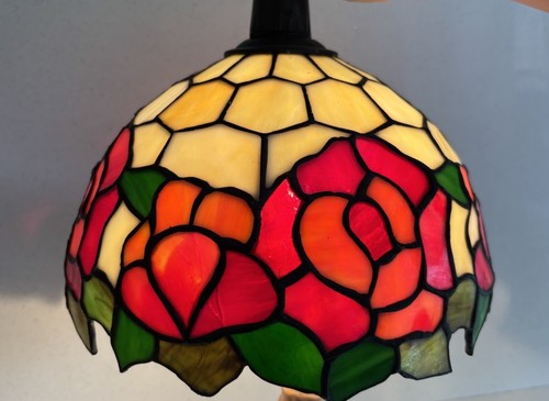 Tiffany style ceiling - tiffany, light