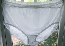 Vintage Hanes Nylon Briefs 100% Nylon Sissy Granny Panties Sz12