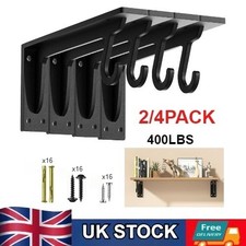 4 Heavy Duty Black Cast Iron