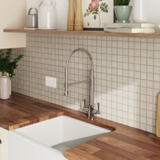 Matt White Porcelain Mosaic