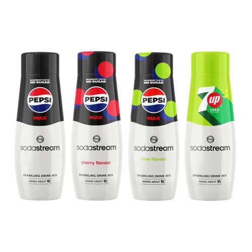 Syrup mixed pack pepsi max - pack,