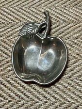 Vintage Silver Plated Apple