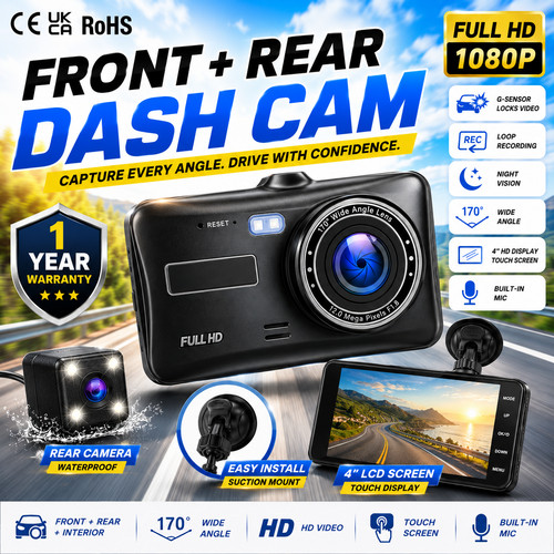 Inch car camera recorder - 4,