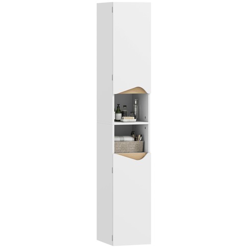 Homcom slim bathroom - homcom, storage