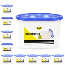 Disposable Dehumidifier Moisture Absorber Portable Anti-Spill 500ml Pack Of 10