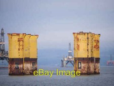 Photo 6x4 Hutton TLP Hull and Drilling Rigs in Cromarty Firth The strange c2016
