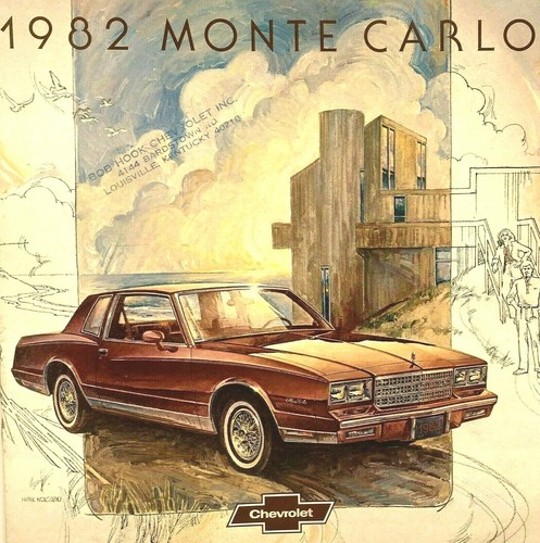 Chevrolet monte carlo - chevrolet, 1982