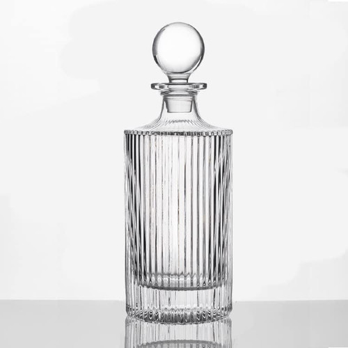 Whiskey decanter and - whiskey,