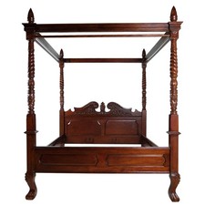 Classic Mahogany Four Poster