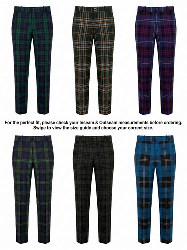 Tartan trews men scottish - trews, men's