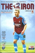 10/11  SCUNTHORPE UNITED v