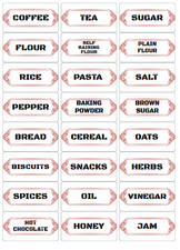 Tea Coffee Sugar Canister