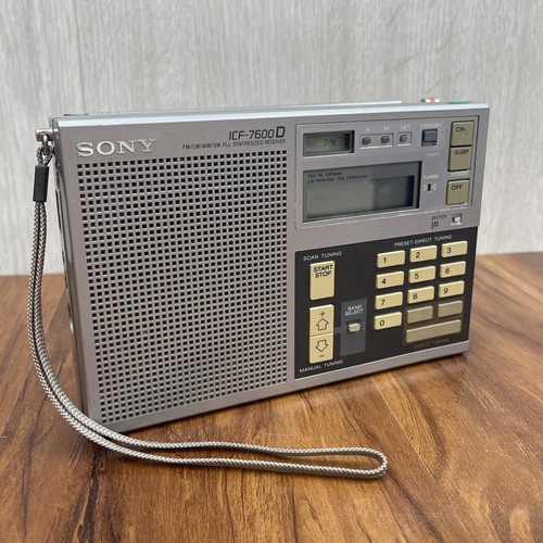 Vintage sony icf 7600d - vintage, icf-7600d