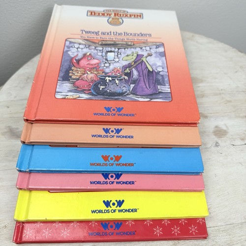 Teddy ruxpin books lot 6 - books, of