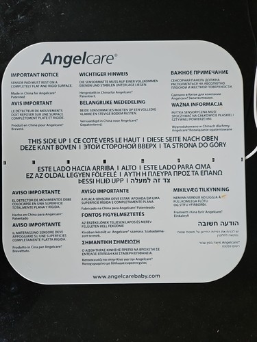Anglecare movement sensor pad - sensor,