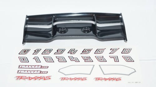 Traxxas black wing - black, decal