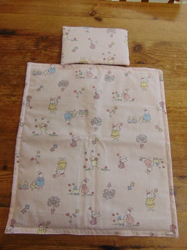 Handmade dolls teddies pram