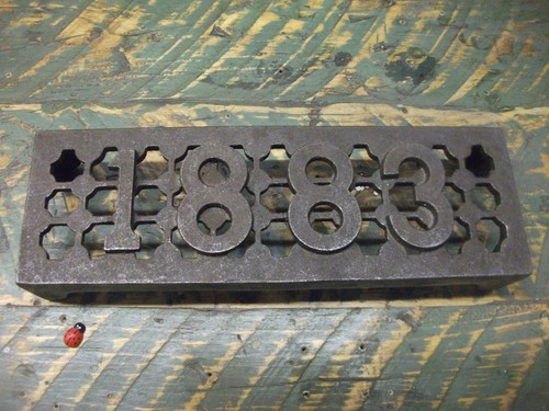 Cast iron air - brick,