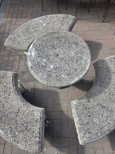 Vintage cast stone woodland - cast,