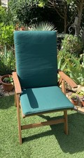 4 Teak Garden Chairs With