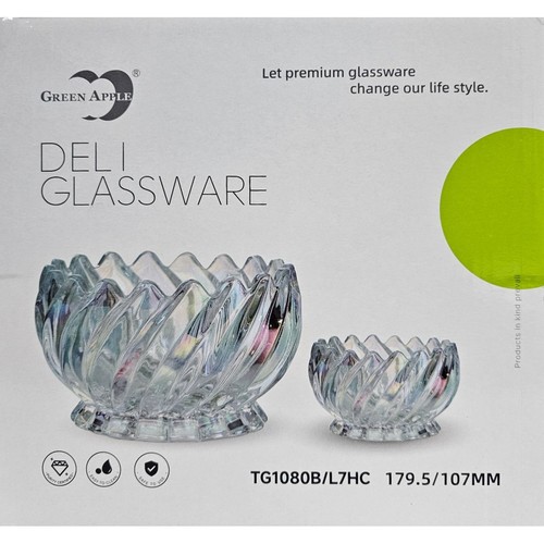 7pc glass bowls set fruit - bowls,