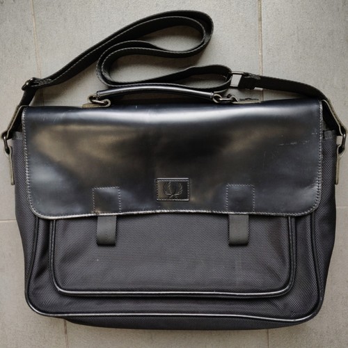 Fred perry leather - leather, flap