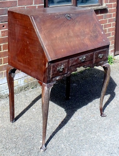 C1750 george desk - george, antique