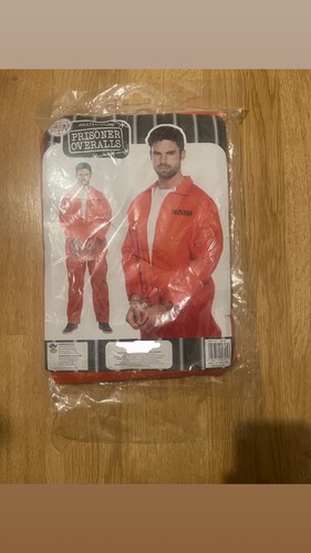 Adults classic orange prisoner - adults,