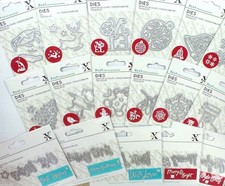 Xcut Mini and Dinky Die Christmas Snowflakes Tree Bauble Penguin Robin Tree Noel