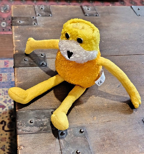 Vintage flat eric soft toy - vintage,