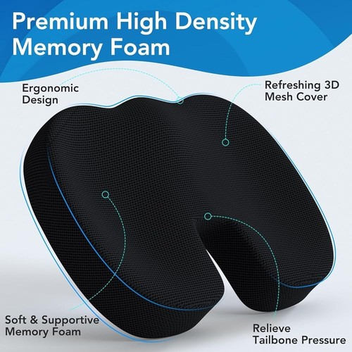 Memory foam car seat - seat, cushion