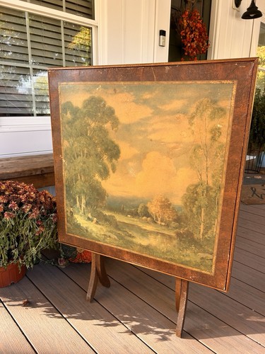 Vintage bridge table 6 - vintage,