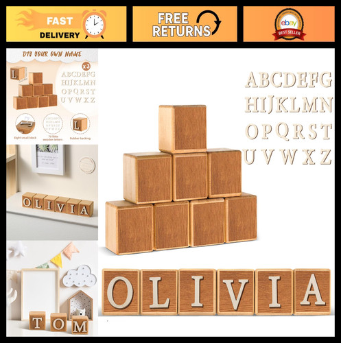 Custom wooden name - custom,