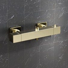 Nes Home Square Brushed Brass
